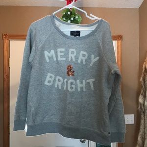 Understated Christmas sweatshirt